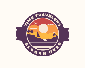 Travel Vacation Getaway logo design