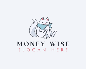 Cute Pet Cat logo