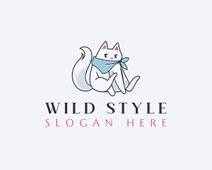 Cute Pet Cat logo