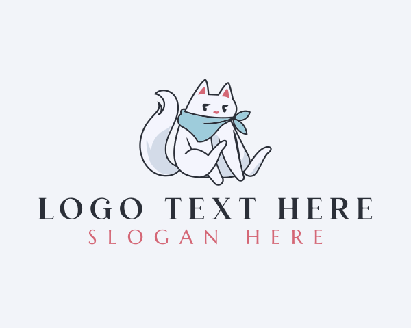 Fluffy logo example 1