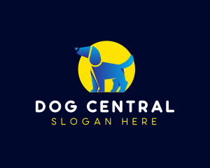 Dog Pet Canine logo design