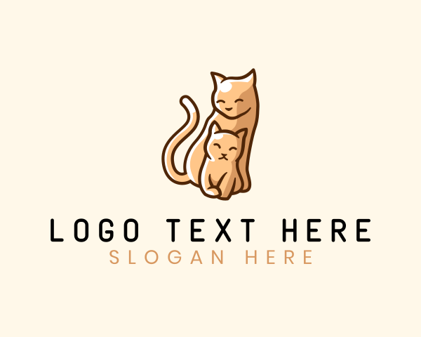 Cat logo example 4