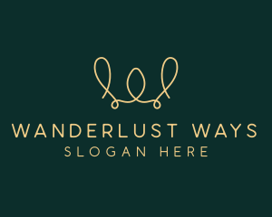 Yarn Thread Weaving logo design