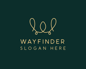 Yarn Thread Weaving logo design