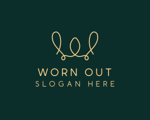 Yarn Thread Weaving logo design