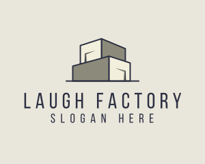 Factory Depot Storage Warehouse logo design