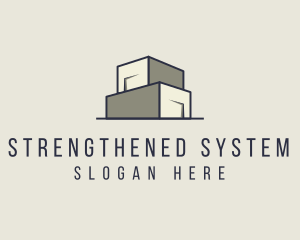 Factory Depot Storage Warehouse logo design