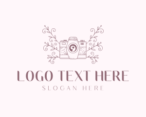 Floral Camera Photographer logo