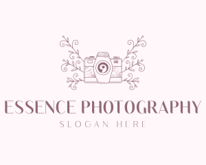Floral Camera Photographer logo