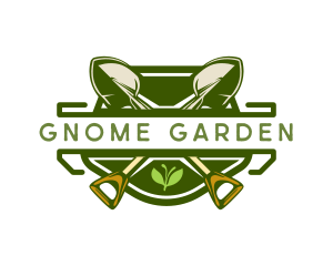 Gardening Shovel Tool logo design