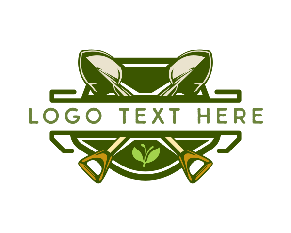 Landscaping Tool logo example 3