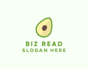 Vegetarian Avocado Fruit  logo design