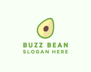 Vegetarian Avocado Fruit  logo design