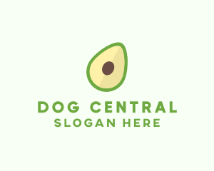 Vegetarian Avocado Fruit  logo design