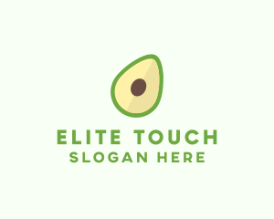 Vegetarian Avocado Fruit  logo design