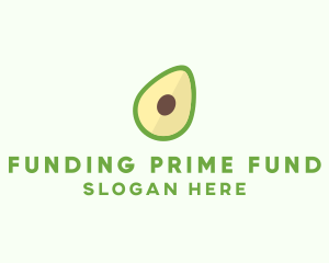 Vegetarian Avocado Fruit  logo design