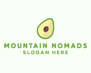 Vegetarian Avocado Fruit  logo design