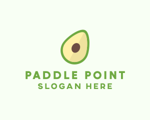 Vegetarian Avocado Fruit  logo design