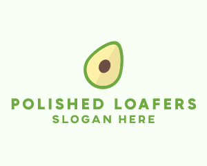 Vegetarian Avocado Fruit  logo design