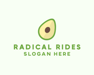 Vegetarian Avocado Fruit  logo design