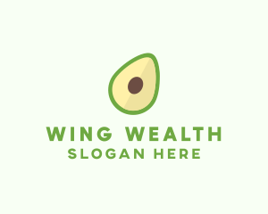 Vegetarian Avocado Fruit  logo design