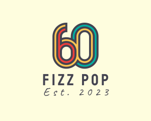 Cool Retro 60s Disco logo design