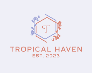 Botanical Tropical Nature logo design