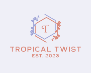 Botanical Tropical Nature logo design