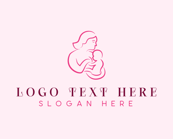 Pregnancy logo example 4
