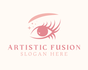 Eye Beauty Makeup Artist logo design