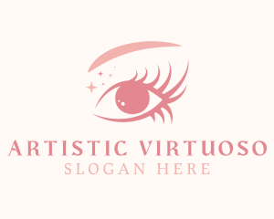 Eye Beauty Makeup Artist logo design