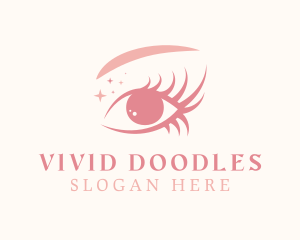 Eye Beauty Makeup Artist logo design