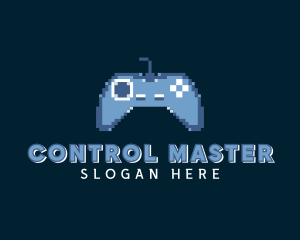 Pixelated Game Controller logo