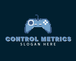 Pixelated Game Controller logo