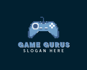 Pixelated Game Controller logo