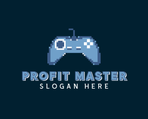 Pixelated Game Controller logo