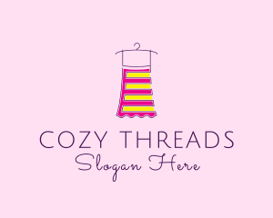 Fashion Dress Hanger logo design