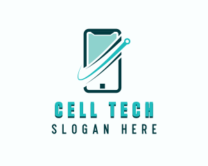 Tech Mobile App logo design