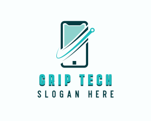 Tech Mobile App logo design