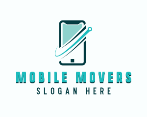 Tech Mobile App logo design