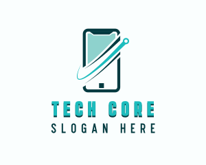 Tech Mobile App logo design