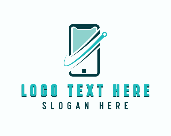 Tech logo example 2