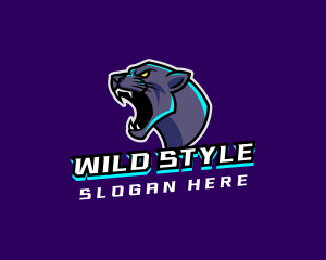 Gaming Wild Panther logo design