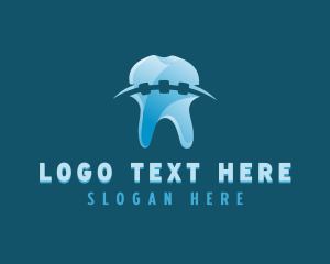 Tooth Braces Orthodontist logo