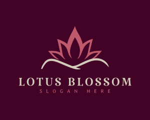 Lotus Wellness Spa logo design