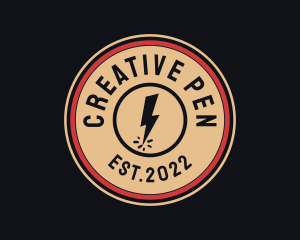 Electric Energy Power Plant   logo design