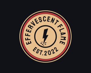 Electric Energy Power Plant   logo design