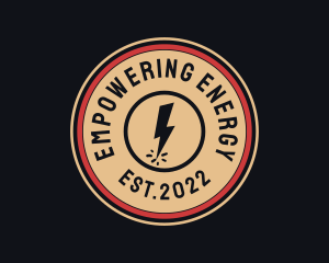 Electric Energy Power Plant   logo design