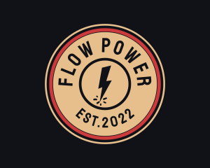 Electric Energy Power Plant   logo design