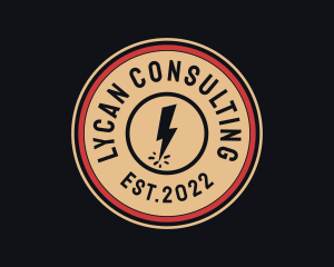 Electric Energy Power Plant   logo design